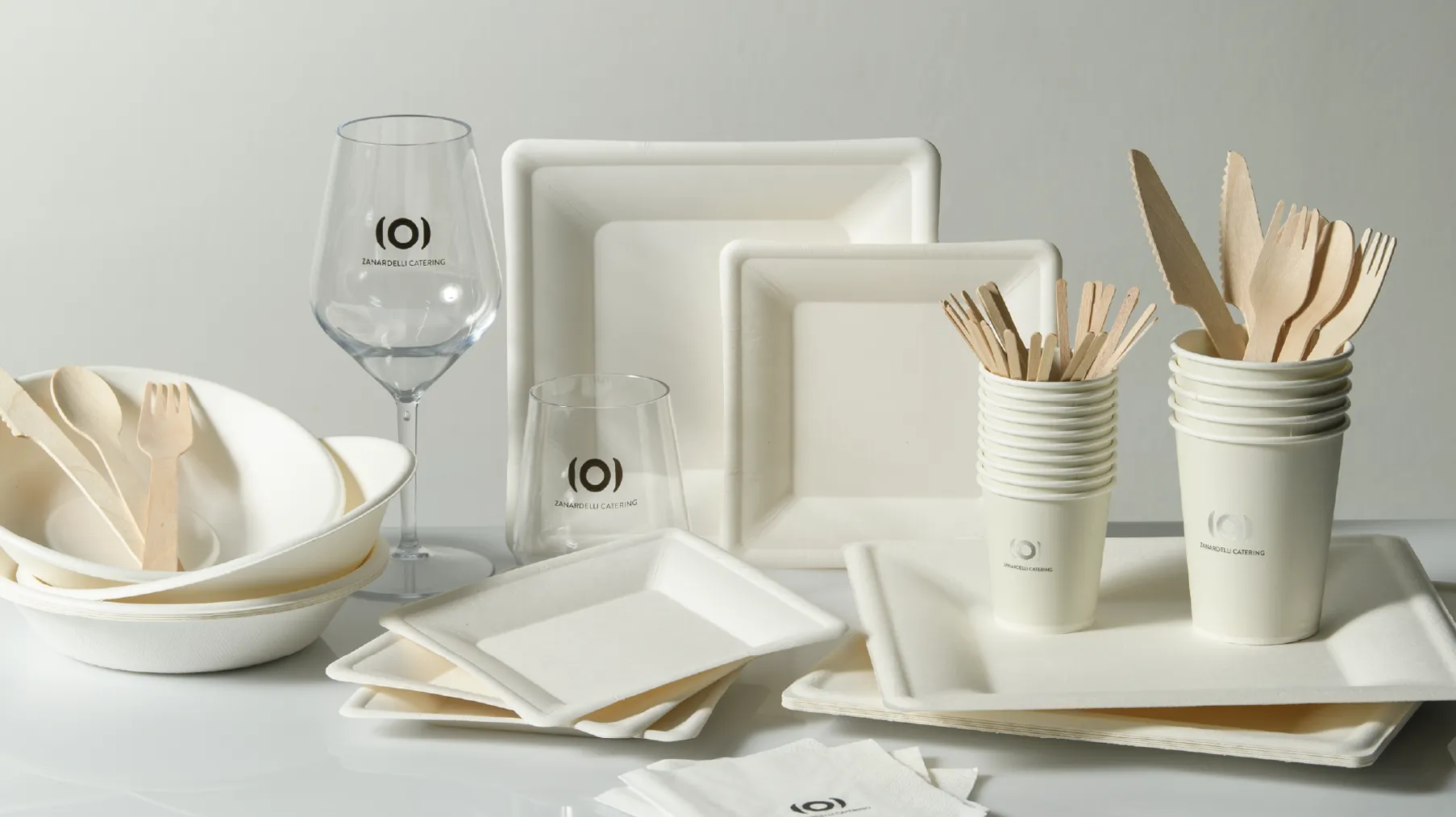 Servizio catering plastic free